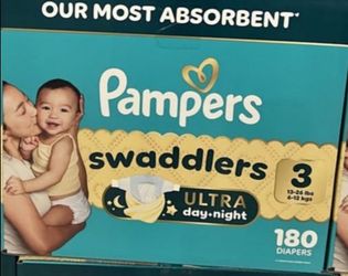 Pampers Swaddlers Diapers size 3