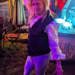 Jareth Goblin King Outfit Costume, David Bowie