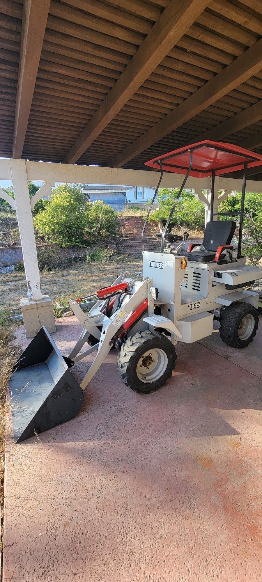 2024 Traner TR45 Mini Wheel Loader 25HP (739cc)