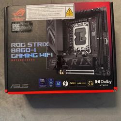 Asus rog strix B 860-i. Gaming WiFi ⭐️BRAND NEW 🔥