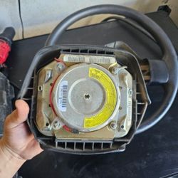 2000 Jeep Wrangler complete steering wheel