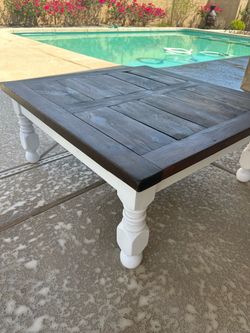 Coffee table solid wood