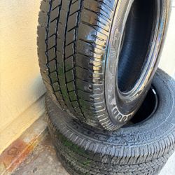 265/70/18 Goodyear Wrangler SR-A (3 TIRES)