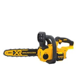 DEWALT 12 in. 20V MAX Lithium-Ion Cordless Brushless Chainsaw (Tool Only)