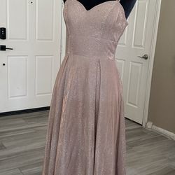 Blush Pink Special Ocassion Dress