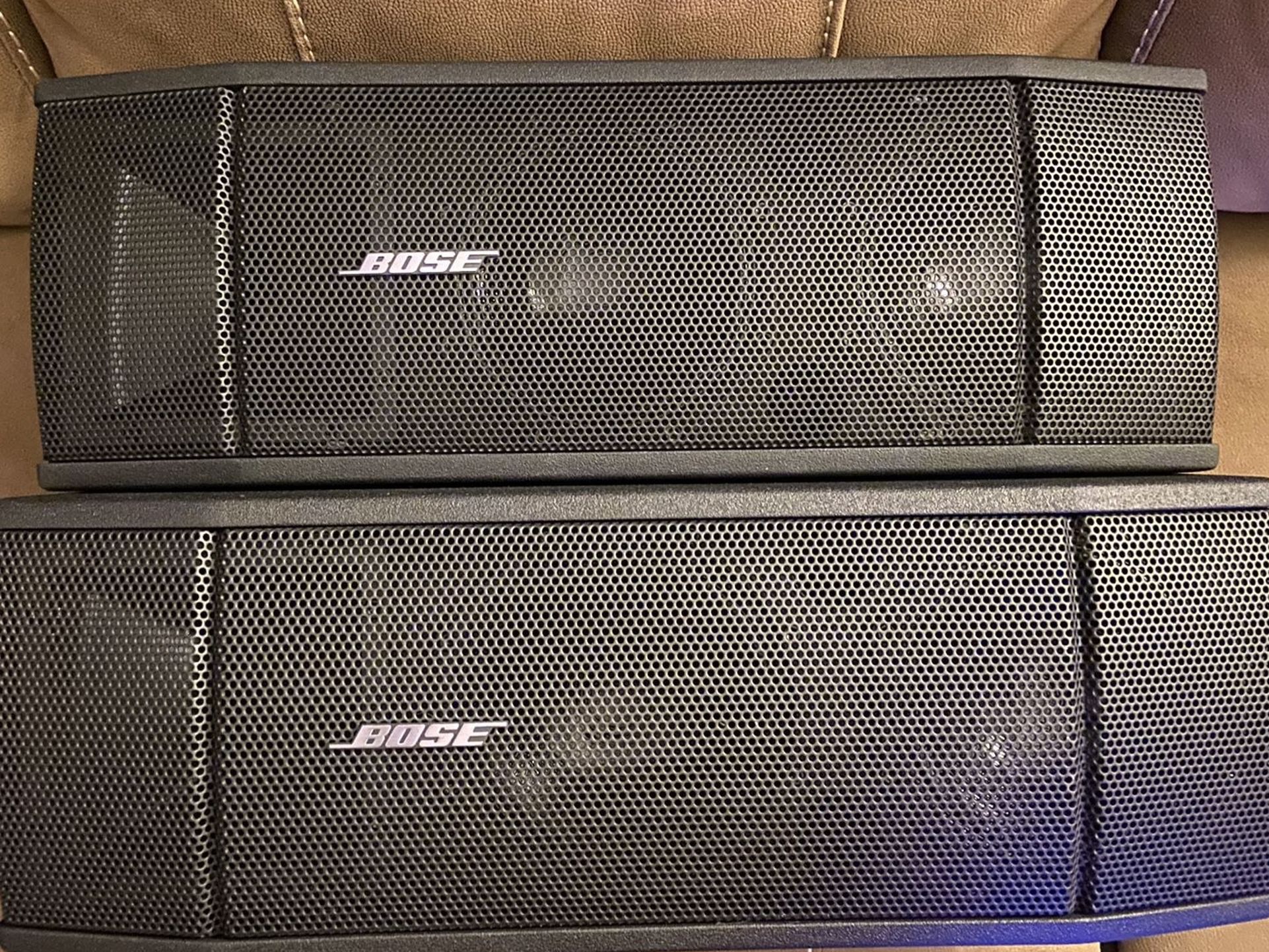 2x) BOSE ROOM-MATCH UTILITY RMU 206 PROFESSIONAL SPEAKERS (50lbs