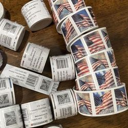 📬 10 Factory Sealed Rolls –  100 USPS Forever Stamps Per Roll