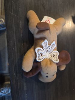 Bones Ty Teenie Beanie Babies with embroidery