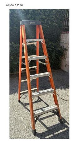 2 - 6Ft A-Frame ladder