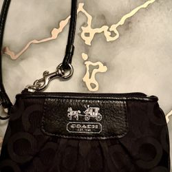 Coach Signature Wristlet 