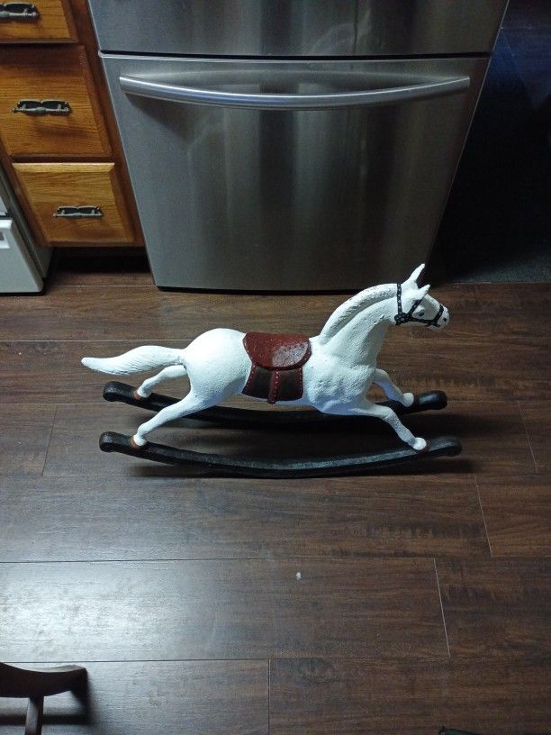 Cast Iron Rocking Horse