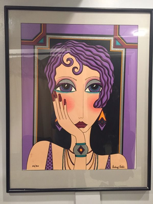 Audrey Cohle Serigraph Art work