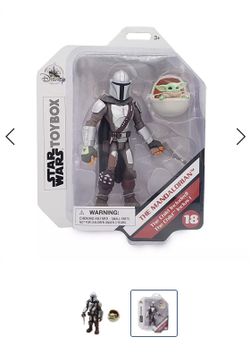 The Mandalorian and Baby Yoda Star Wars Toy Box  $50 