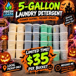 Laundry Detergent - Fabric Softener - Dishsoap