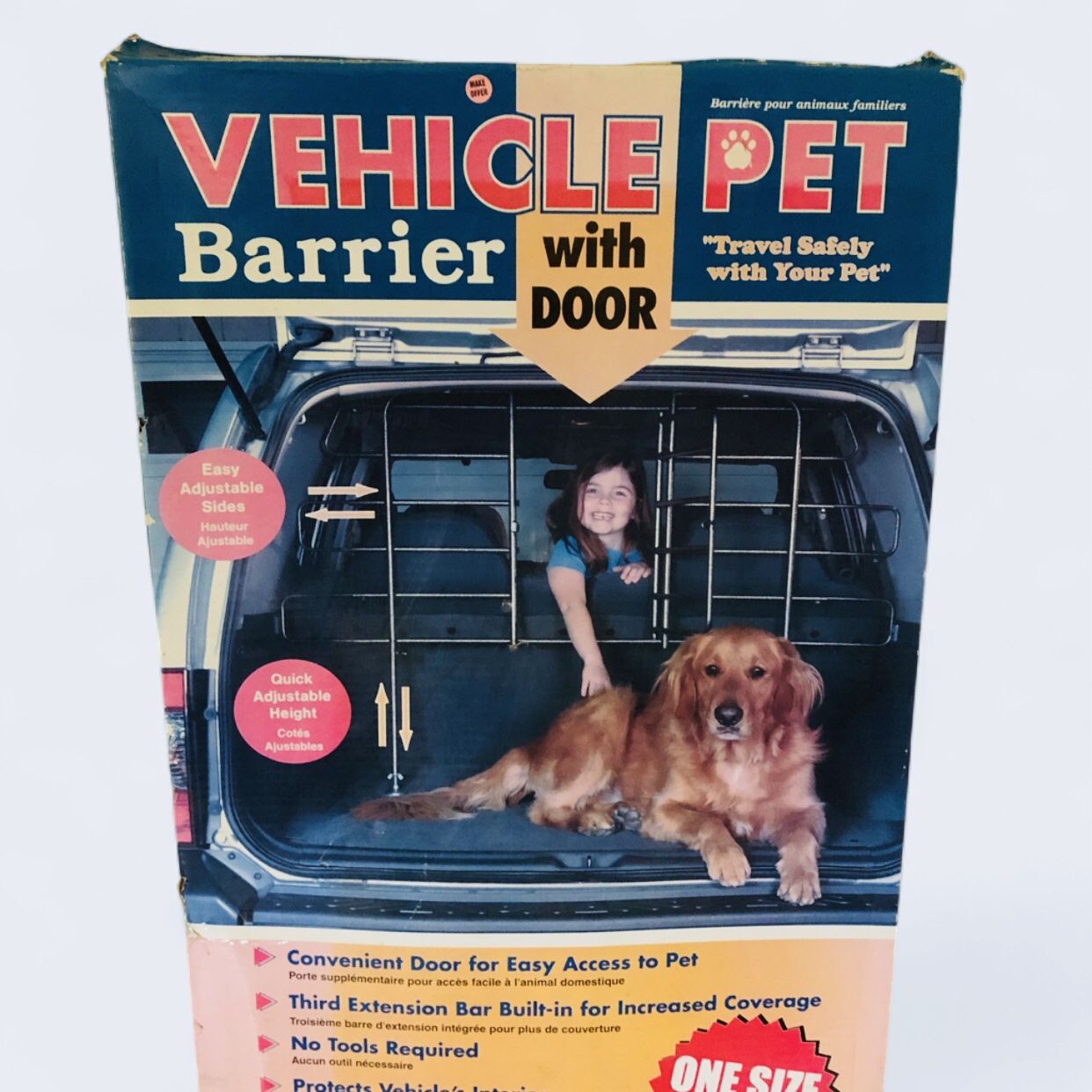 NEW: Universal Precision Pet Vehicle Pet Barrier with Door 20% off