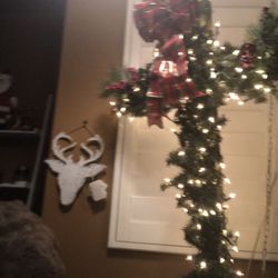 Christmas cross brand new . Custom made.
