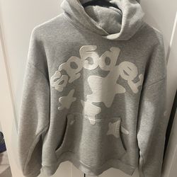 grey sp5der hoodie