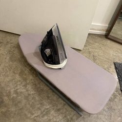 Iron And Ironing Board