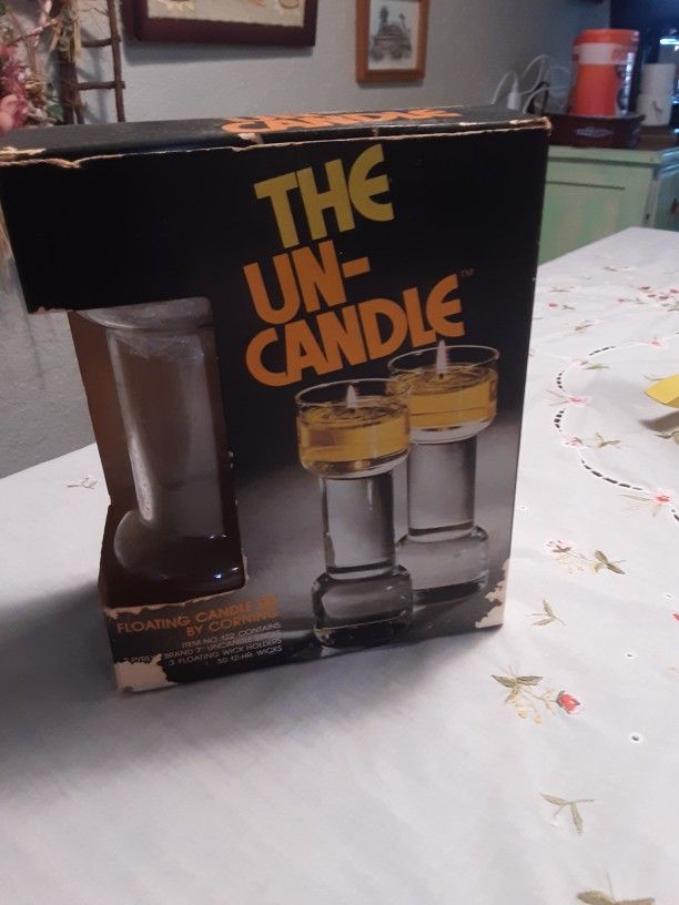 Vintage Corning Pyrex The Un-candle