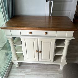 Kitchen Island / Buffet Table / Console Wood Table / Storage Table 