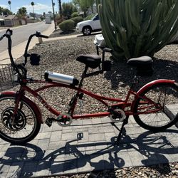 Electric Tandem Bike 
