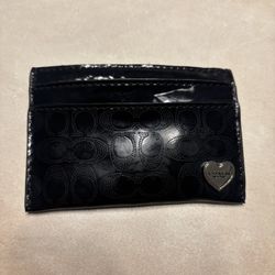 Coach Leather Slim Card Holder - Make An Offer!!