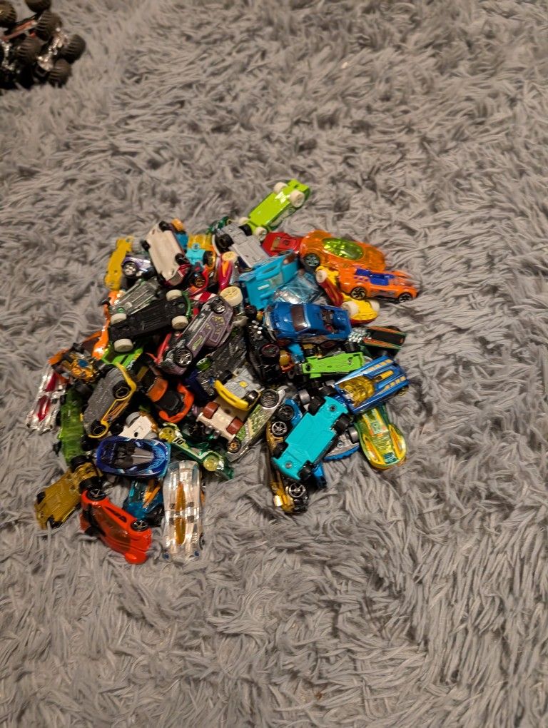 Hot Wheels Cars And Monster Trucks