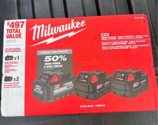 Milwaukee batteries