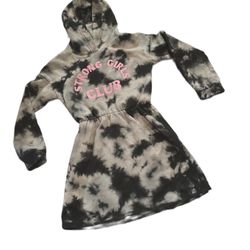 Girl’s Long Sleeve With Hoodie Dress (NEW)