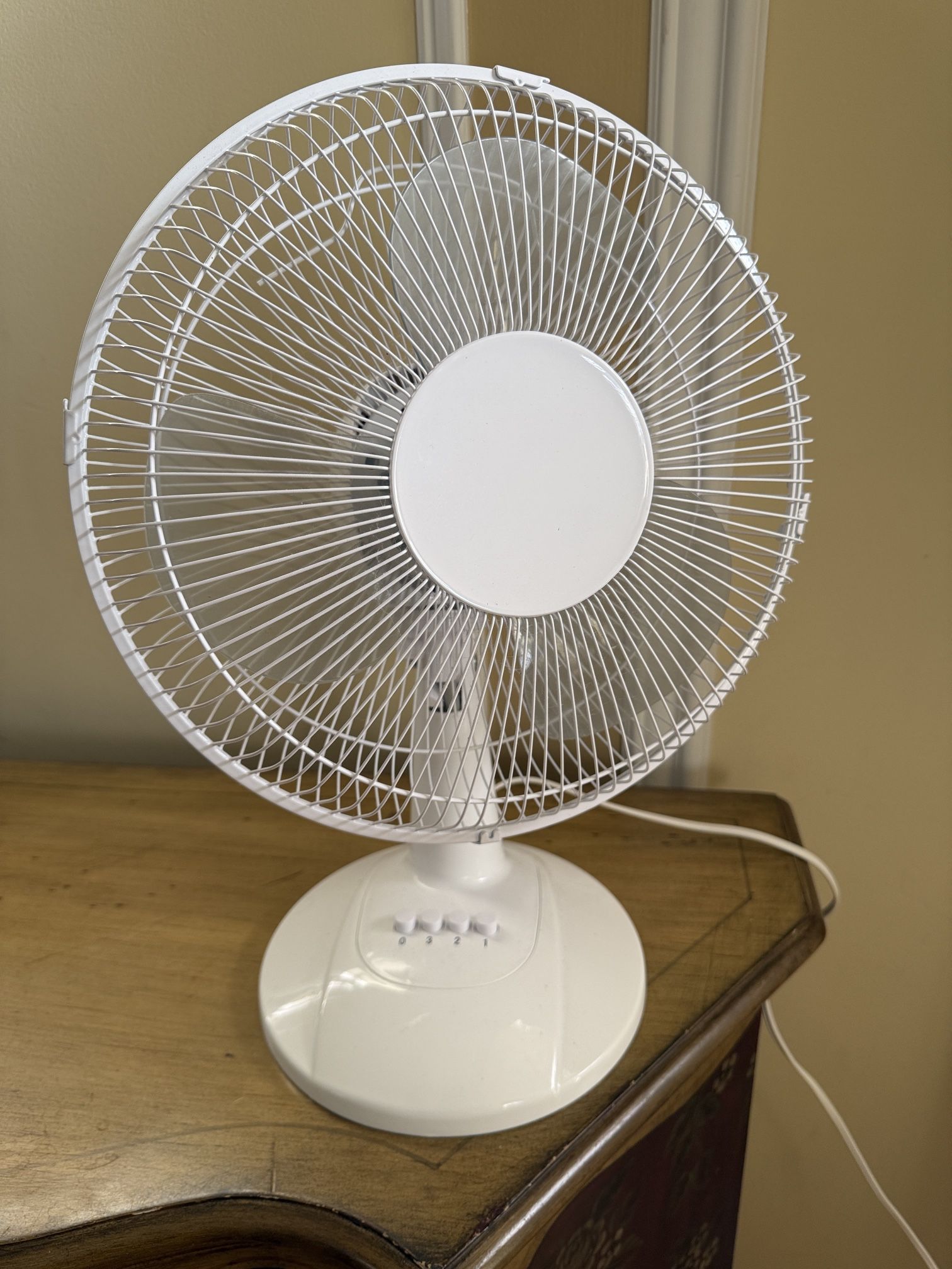 30” Table Fan- Oscillating With Three Speeds