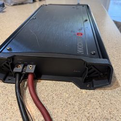 Car Amplifier Kicker 1500 series ZX 1channel Monoblock 1650w RMS Class D for Bass only for Subwoofers 2 ohm amp 3000watts max peak power 