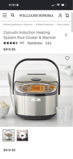 Zojirushi Induction Heating Rice Cooker & Warmer