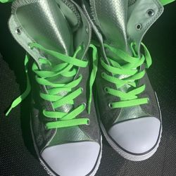 Bow In Back High Top Converse Chuck Taylor