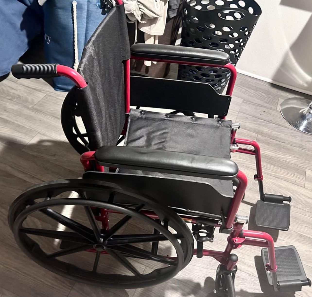 Lightweight Folding Wheelchair - Excellent Condition