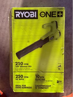 Ryobi 18v blower kit