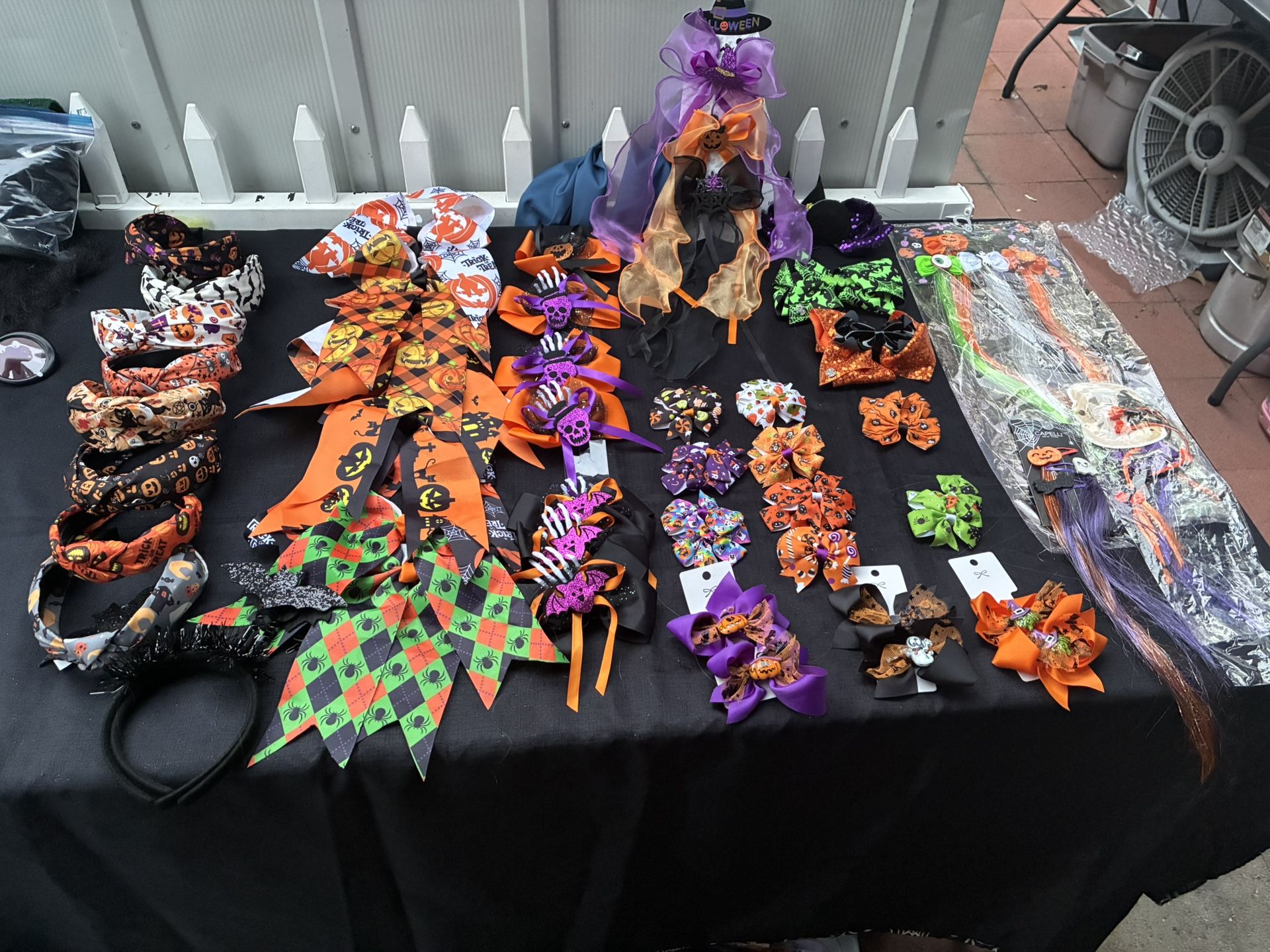 Halloween Bows & Headbands
