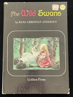 The Wild Swans Book: Hans Christian Andersen, 3D Hologram Cover, Shiba