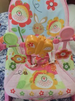 Girl Fisher price bouncer