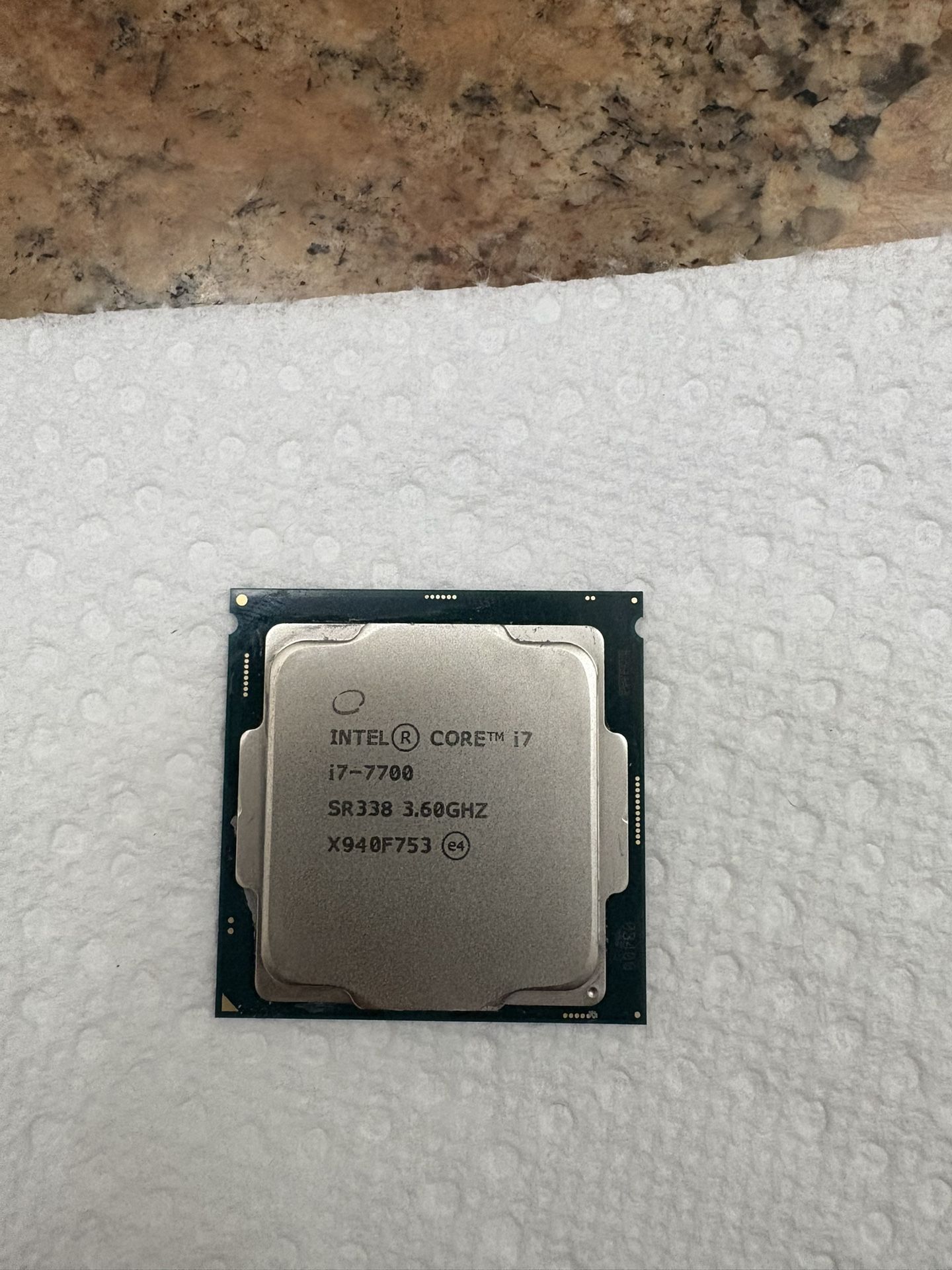 Intel Core i7-7700 Processor 4 cores CPU
