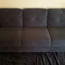 72in Sofa- Black