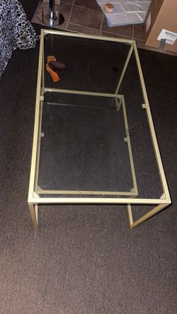 Gold Coffee Table