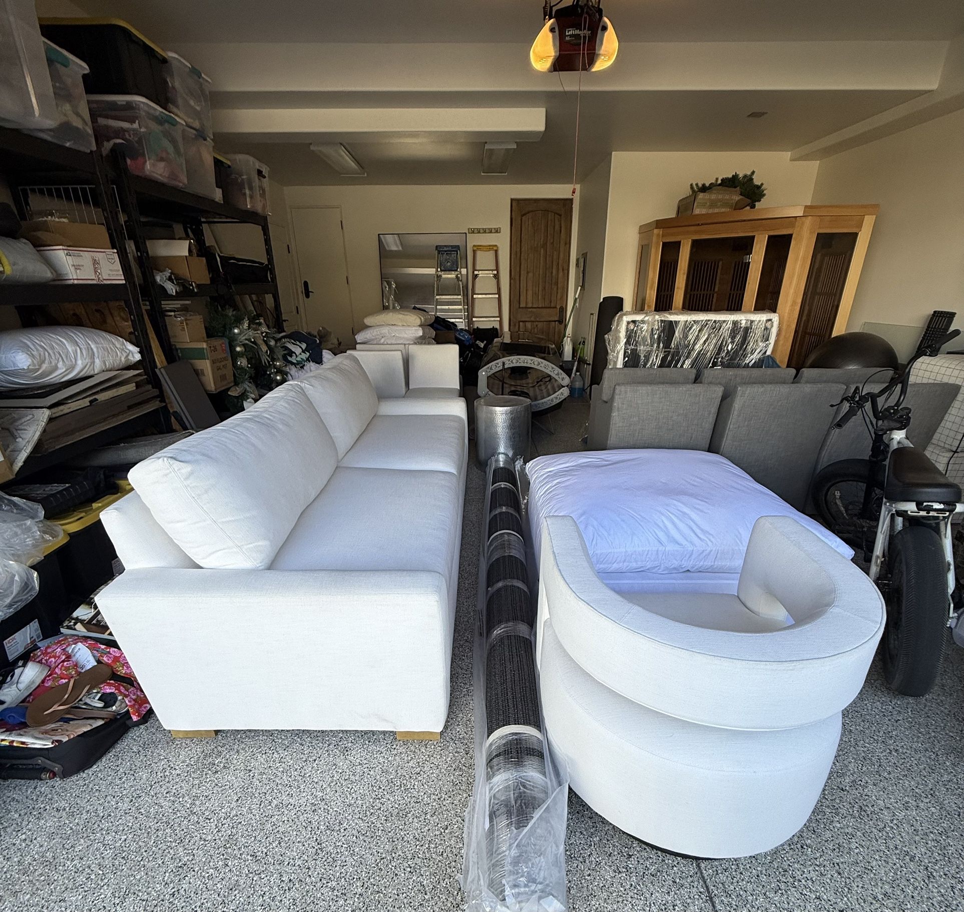 Restoration Hardware Sofa And Chair Set