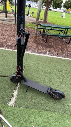 Black Electric  Scooter
