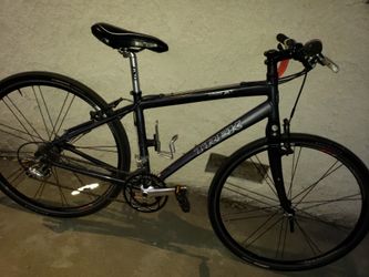MENS TREK 7.6 FX HYBRID BIKE FOR SALE CARBON FIBER FORKS for Sale