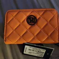 New Quilt Design Coral Coin Purse 