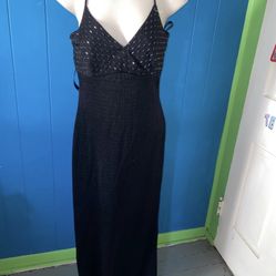 Black Sparkling dress size Large