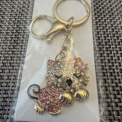 Kitty Crystal Collection keychain-NEW in package