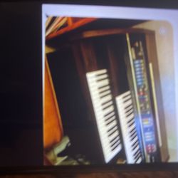 Electric Organ  Works Well $75