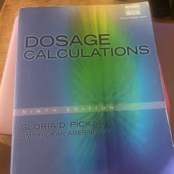 Dosage And Calculations 9th Edition