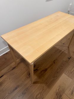 IKEA modern wood desk / table